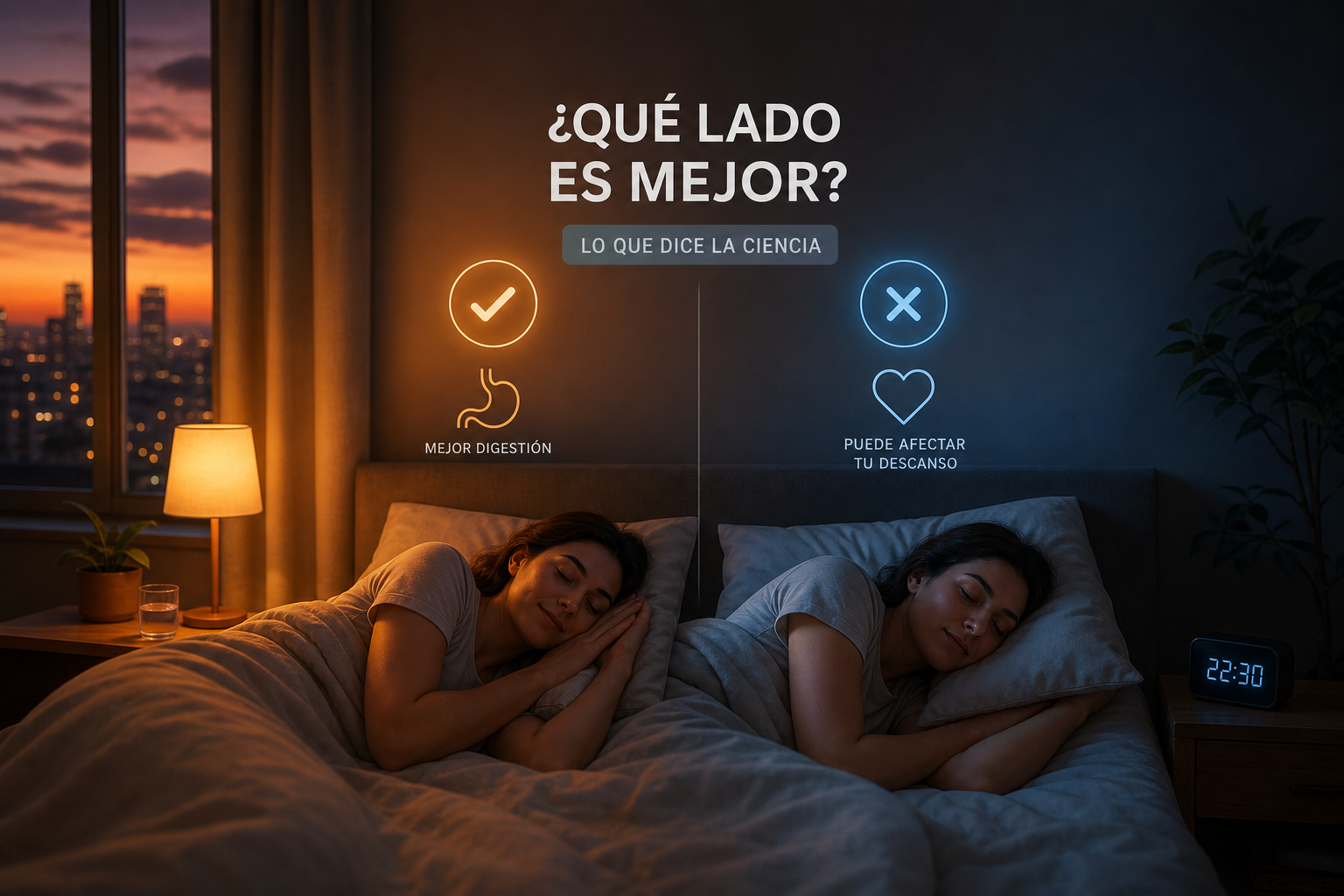¿De qué lado es mejor dormir? Lo que dice la ciencia